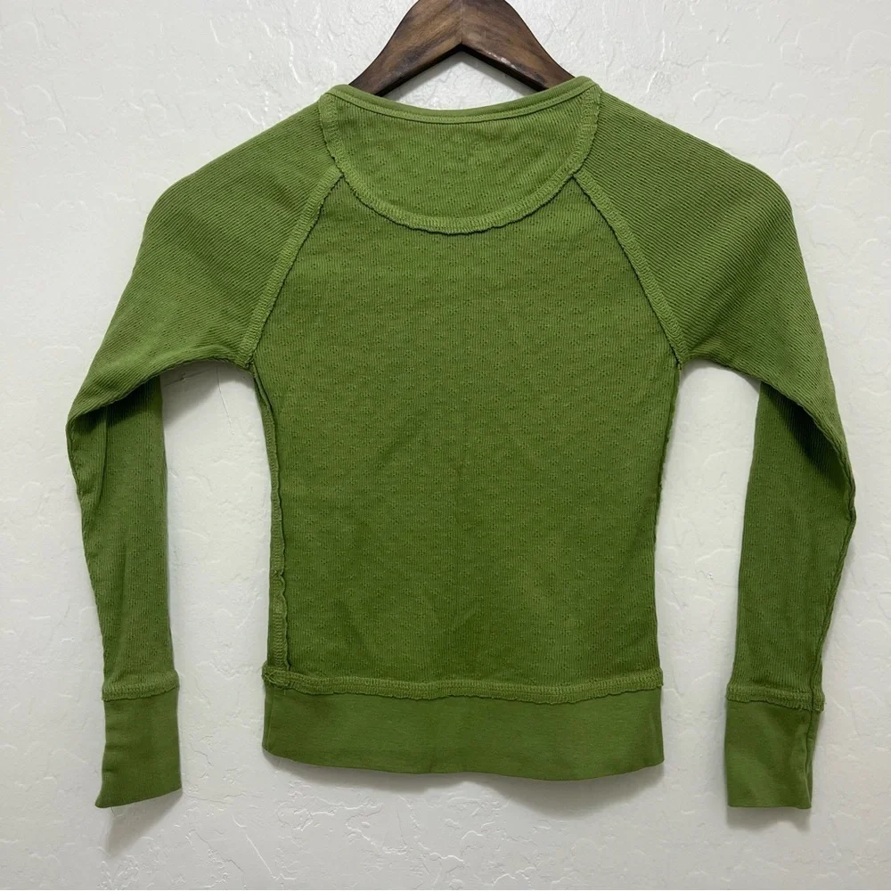 Y2K Old Navy Green Baby Doll Top Girls Size M Womens XS - Picture 5 of 10